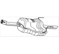 Toba finala Opel Astra G BOSAL
